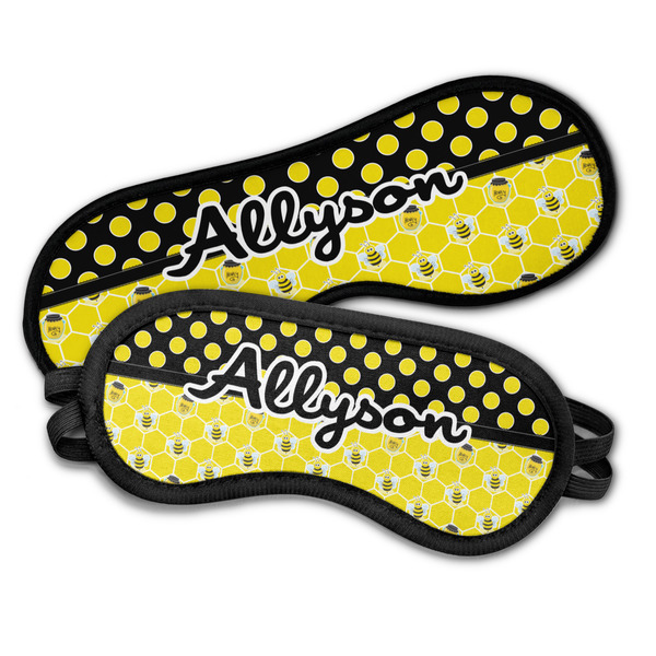 Honeycomb, Bees & Polka Dots Sleeping Eye Masks - PARENT