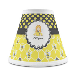 Honeycomb, Bees & Polka Dots Chandelier Lamp Shade (Personalized)