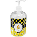 Honeycomb, Bees & Polka Dots Acrylic Soap & Lotion Bottle (Personalized)