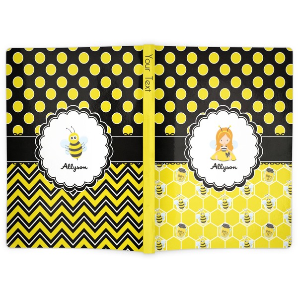 Honeycomb, Bees & Polka Dots Soft Cover Journal - Apvl