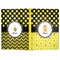 Honeycomb, Bees & Polka Dots Soft Cover Journal - Apvl