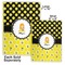 Honeycomb, Bees & Polka Dots Soft Cover Journal - Compare