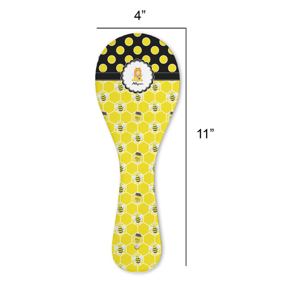 Honeycomb, Bees & Polka Dots Spoon Rest Trivet - APPROVAL