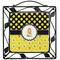 Honeycomb, Bees & Polka Dots Square Trivet (Personalized)