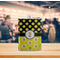 Honeycomb, Bees & Polka Dots Stainless Steel Flask - LIFESTYLE 2