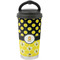 Honeycomb, Bees & Polka Dots Stainless Steel Coffee Tumbler (Personalized)