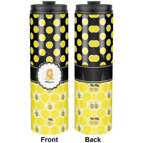 Honeycomb, Bees & Polka Dots Stainless Steel Tumbler 20 Oz - Approval