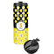 Honeycomb, Bees & Polka Dots Stainless Steel Skinny Tumbler (Personalized)