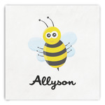 Honeycomb, Bees & Polka Dots Paper Dinner Napkins (Personalized)