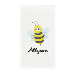 Honeycomb, Bees & Polka Dots Guest Towels - Full Color - Standard (Personalized)