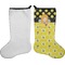Honeycomb, Bees & Polka Dots Stocking - Single-Sided - Approval