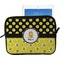 Honeycomb, Bees & Polka Dots Tablet Case / Sleeve - Large (Personalized)