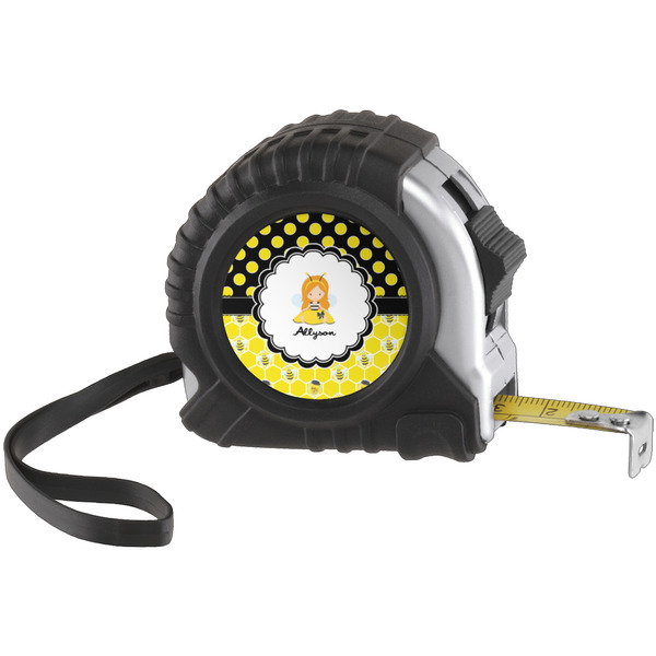 Custom Honeycomb, Bees & Polka Dots Tape Measure (Personalized)