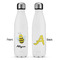 Honeycomb, Bees & Polka Dots Tapered Water Bottle - Apvl