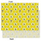 Honeycomb, Bees & Polka Dots Tissue Paper - Heavyweight - Large - Front & Back