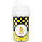 Honeycomb, Bees & Polka Dots Toddler Sippy Cup (Personalized)