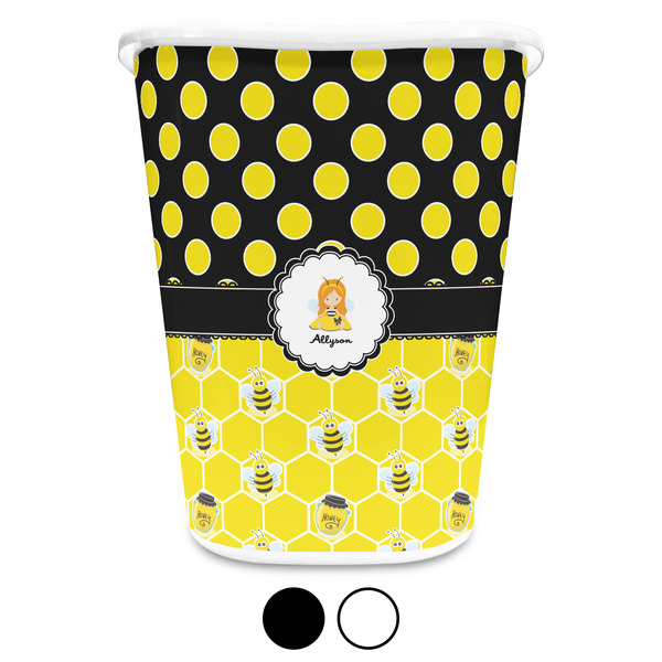 Honeycomb, Bees & Polka Dots Trash Can Aggregate
