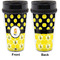 Honeycomb, Bees & Polka Dots Travel Mug Approval (Personalized)