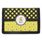 Honeycomb, Bees & Polka Dots Trifold Wallet (Personalized)