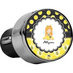 Honeycomb, Bees & Polka Dots USB Car Charger (Personalized)