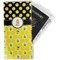 Honeycomb, Bees & Polka Dots Vinyl Document Wallet - Main