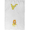 Honeycomb, Bees & Polka Dots Waffle Towel - Partial Print - Approval Image