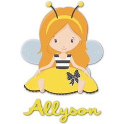 Honeycomb, Bees & Polka Dots Graphic Decal - Custom Sizes (Personalized)