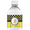 Honeycomb, Bees & Polka Dots Water Bottle Labels - Custom Sized (Personalized)