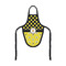 Honeycomb, Bees & Polka Dots Wine Bottle Apron - FRONT/APPROVAL