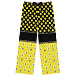 Honeycomb, Bees & Polka Dots Womens Pajama Pants