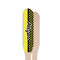 Honeycomb, Bees & Polka Dots Wooden Food Pick - Paddle - Single Sided - Front & Back