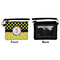 Honeycomb, Bees & Polka Dots Wristlet ID Cases - Front & Back