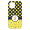 Honeycomb, Bees & Polka Dots iPhone 13 Pro Max Tough Case - Back