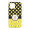 Honeycomb, Bees & Polka Dots iPhone 13 Tough Case - Back