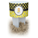 Honeycomb, Bees & Polka Dots Beach Spiker Drink Holder (Personalized)