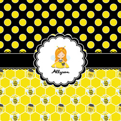 Honeycomb, Bees & Polka Dots
