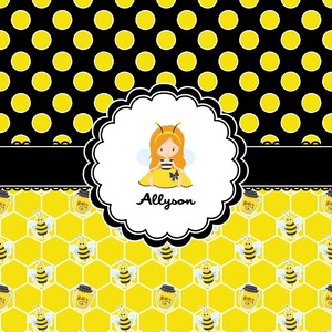 Honeycomb, Bees & Polka Dots
