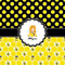 Honeycomb, Bees & Polka Dots