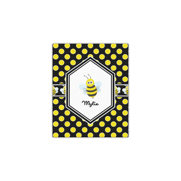 Bee & Polka Dots 11x14 - Canvas Print - Front View