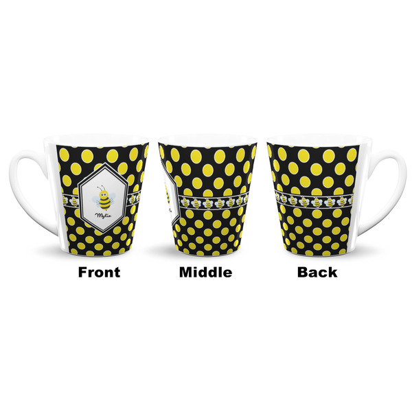 Bee & Polka Dots 12 Oz Latte Mug - Approval