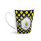 Bee & Polka Dots 12 Oz Latte Mug - Front