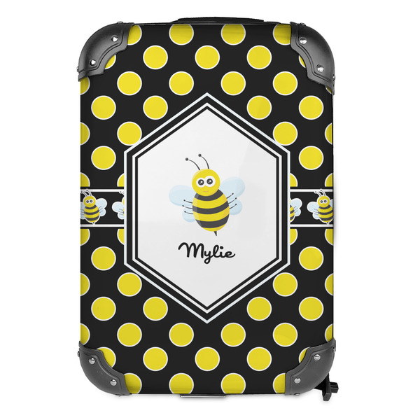 Bee & Polka Dots 13" Hard Shell Backpacks - FRONT