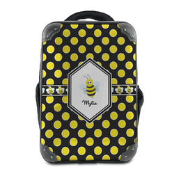 Bee & Polka Dots 15" Hard Shell Backpack (Personalized)