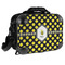 Bee & Polka Dots 15" Hard Shell Briefcase - FRONT