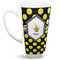 Bee & Polka Dots 16 Oz Latte Mug - Front