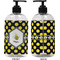 Bee & Polka Dots 16 oz Plastic Liquid Dispenser (Approval)