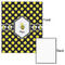 Bee & Polka Dots 16x20 - Matte Poster - Front & Back