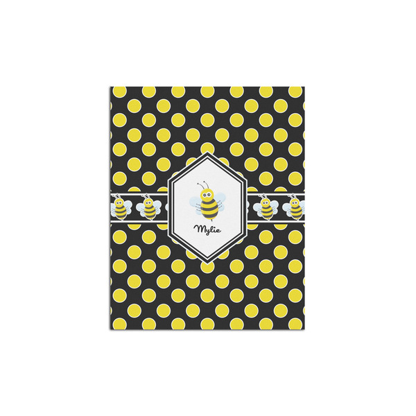 Custom Bee & Polka Dots Poster - Multiple Sizes (Personalized)