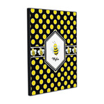 Bee & Polka Dots Wood Prints (Personalized)