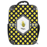 Bee & Polka Dots 18" Hard Shell Backpack (Personalized)